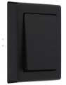Wyłącznik krzyżowy 250V 10A IP20 podtynkowy Czarny mat