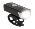 Lampka rowerowa przednia LED 3 tryby mocna wodoodporna 300 LM USB 800mAh