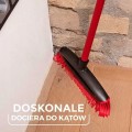 Vileda Szczotka do zamiatania sierści i włosów  5x12x33cm Gumowe włosie