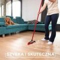 Vileda Szczotka do zamiatania sierści i włosów  5x12x33cm Gumowe włosie