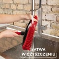 Vileda Wkład do szczotki do zamiatania sierści i włosów 5x12x33cm Gumowe włosie