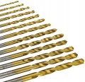 Zestaw 13 wierteł do metalu HSS 1,5-6,5mm Stalowych