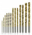 Zestaw 13 wierteł do metalu HSS 1,5-6,5mm Stalowych