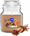 Świeca zapachowa w słoiku Cynamon 7x9,9cm do 28h palenia
