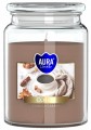Świeca zapachowa w słoiku Kawa 14x9,9cm do 100h palenia 500g