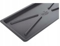 Tacka pod ociekacz suszarkę 19 x 51cm Szara