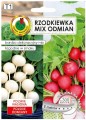 Rzodkiewka nasiona  na Taśmie KRASA + Śnieżka - Mieszanka Kolorów i Smaków