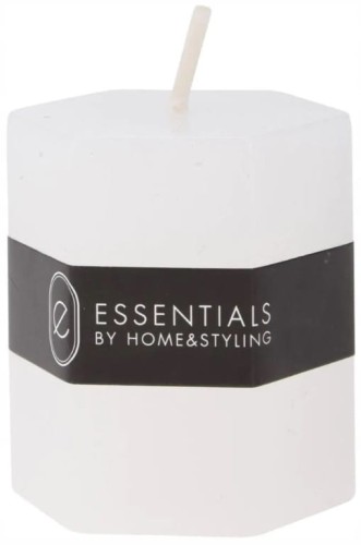 Sześciokątna świeca parafinowa 4x5cm - Elegancka i Stylowa