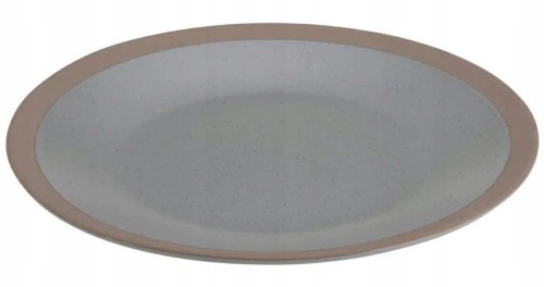 Talerz kamionkowy płytki deserowy 18cm boho