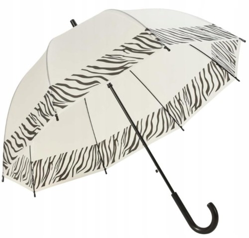 Parasol przeciwdeszczowy transparentny 78cm automatyczny