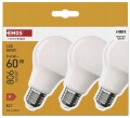 Zestaw 3 żarówek energooszczędnych LED E27 neutralna biel 9,4 W 806 lm