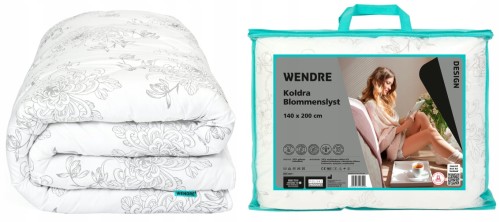 Kołdra antyalergiczna całoroczna 140×200cm Biała