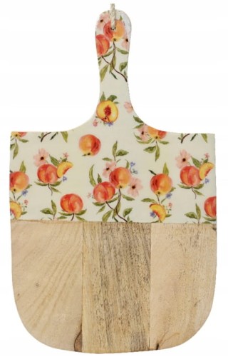 Deska kuchenna drewniana do serwowania przekąsek 24x38,5x2cm