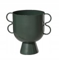 Osłonka metalowa na doniczkę 19x13,5x17cm Dekoracyjna