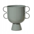 Osłonka metalowa na doniczkę 19x13,5x17cm Dekoracyjna