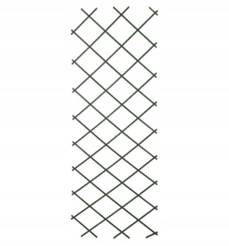 Płotek ogrodowy podpora do roślin rozkładana zielona 200x100cm