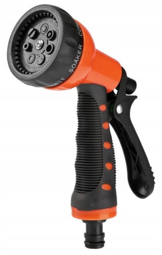 Pistolet zraszający 7-funkcyjny zraszacz ogrodowy ręczny