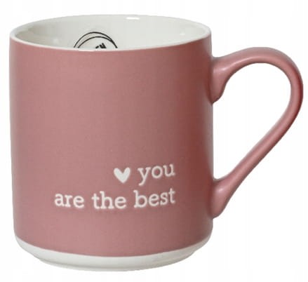 Kubek porcelanowy z uchem 370ml 8,5x9,4cm