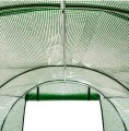 Szklarnia ogrodowa z oknami i moskitierą 200x300x200cm Zielona na warzywa