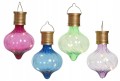 Żarówka solarna plastikowa 7,7x11,7cm Lampka wisząca
