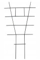 Podpora drabinka do roślin doniczkowych 38x24cm Zielona drut stalowy