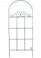 Kratka ogrodowa do roślin pnących z łukiem 60x150cm podpora ciemnozielona