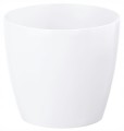 Doniczka dekoracyjna 36x31,6 cm Biała plastikowa