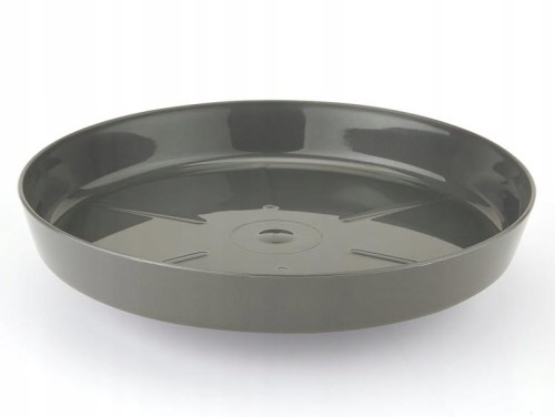 Podstawka pod doniczkę antracytowa 11,2cm Plastikowa