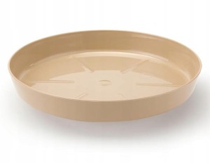 Podstawka pod doniczkę cappucino 19,7x2,9 cm Plastikowa