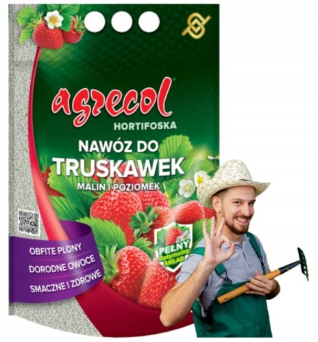 Hortifoska nawóz do truskawek malin i poziomek 1kg 