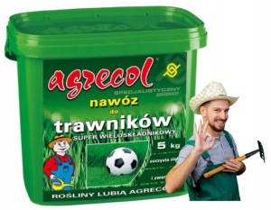 Nawóz do trawników wieloskładnikowy 5kg bujny rozrost i zielony kolor