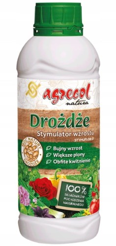 Drożdże Stymuflor-D stymulator wzrostu roślin 1L Ekstrakt z drożdży