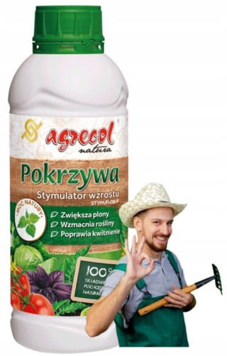 Pokrzywa Stymuflor-P Stymulator wzrostu roślin Koncentrat 1L 