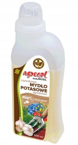 Mydło potasowe ogrodnicze czosnkowe 500ml ekologiczne 