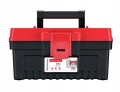 Kistenberg Skrzynka narzędziowa 36x18,6x19,3cm z uchwytem czarno-czerwona