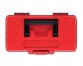 Kistenberg Skrzynka narzędziowa 36x18,6x19,3cm z uchwytem czarno-czerwona