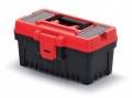Kistenberg Skrzynka narzędziowa 26,9x17,7x15,5cm z uchwytem czarno-czerwona