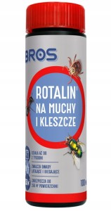 Bros Koncentrat owadobójczy 100ml środek na muchy komary kleszcze