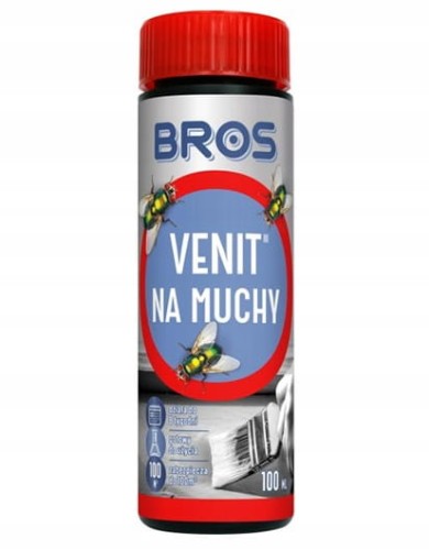 Bros Płyn na muchy 100ml Skuteczna ochrona do 8 tygodni