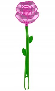 Packa na muchy i komary w formie kwiatka plastikowa 