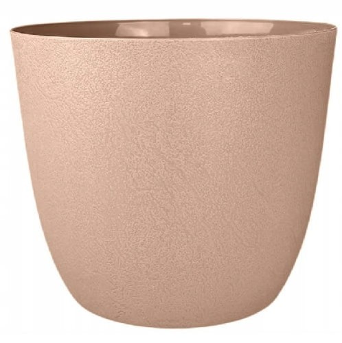 Doniczka Eco mleczne kakao 12x12,8cm ekologiczna ECO Turo