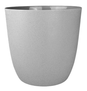 Doniczka Eco platyna 12x12,8cm ekologiczna Turo