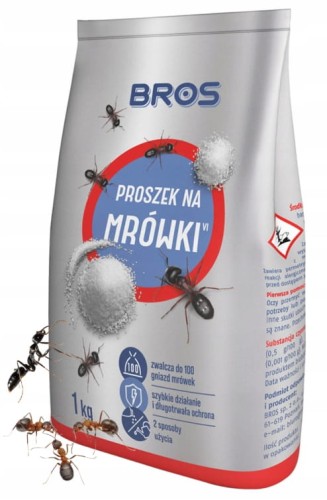 Proszek na mrówki skuteczny 1kg Natychmiastowe działanie 