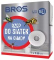 Bros Rzep do moskitier siatek 5,6m Biały samoprzylepny łatwy montaż