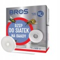 Bros Rzep do moskitier siatek 5,6m Biały samoprzylepny łatwy montaż