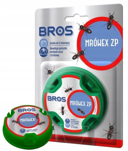 Bros Mrówex Preparat na mrówki ogrodowe w karmniku 2g