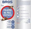 Bros Pułapka na mole spożywcze 2szt Skuteczna