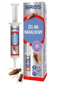 Bros Żel na Karaluchy w strzykawce 20g Skuteczna eliminacja karaczanów