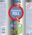 Bros Zawieszka na mole cedrowa 1szt Ochrona odzieży przez 6 Miesięcy