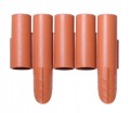Palisada ogrodowa plastikowa obrzeże terakota 25x15 cm trawnikowe 2,35m